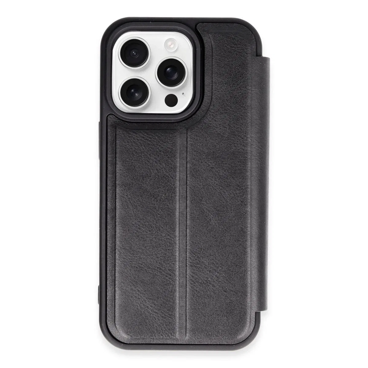 Apple İphone 14 Pro Kılıf Flip Cover - Siyah