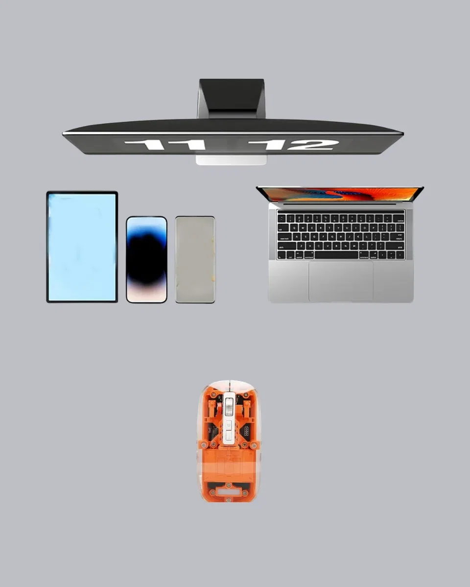 Çift Modlu Fare – USB Alıcılı ve Bluetooth Bağlantılı görsel 4