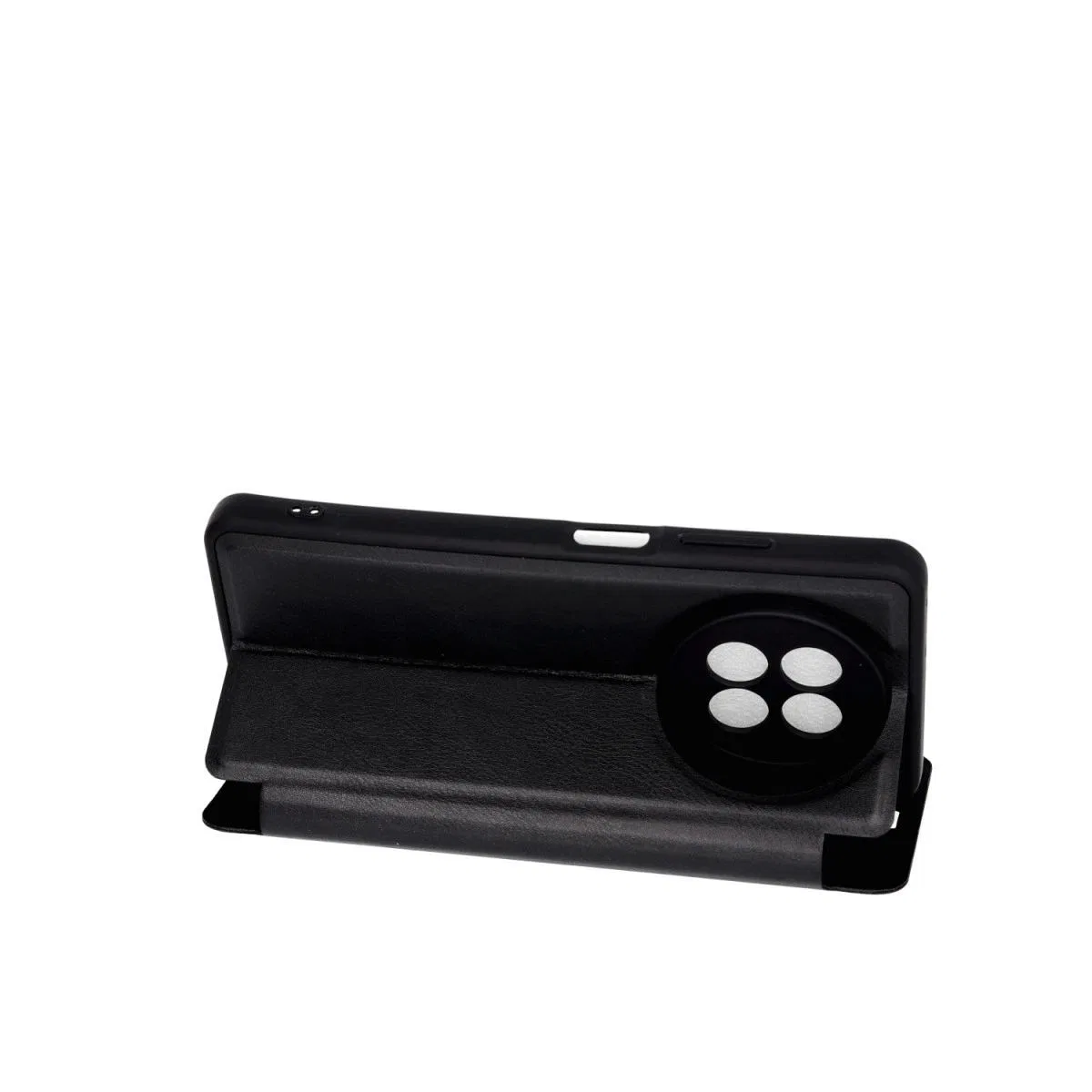 Realme 12 5g Kılıf Flip Cover - Siyah görsel 3
