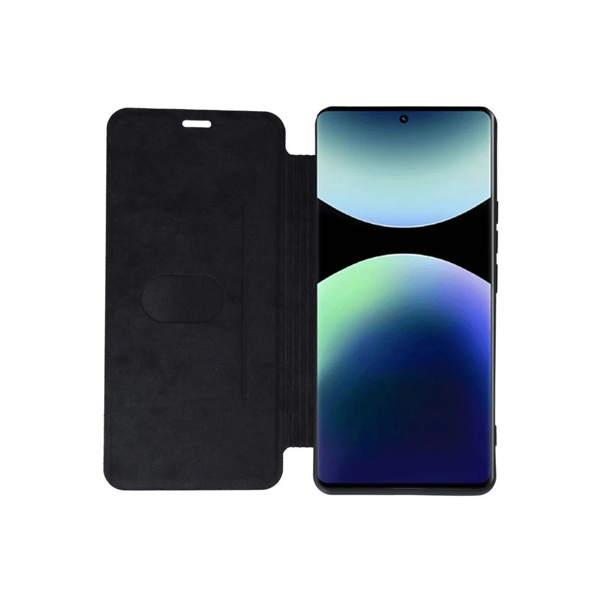 Xiaomi Redmi Note 14 Pro 4g Kılıf Flip Cover - Kırmızı görsel 5