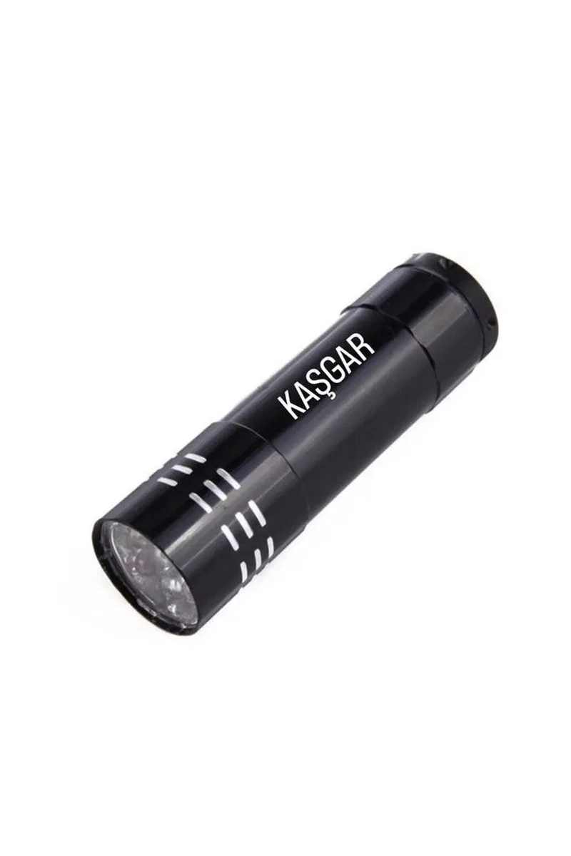 Süper Parlak 9 Ledli Metal Mini El Feneri görsel 4