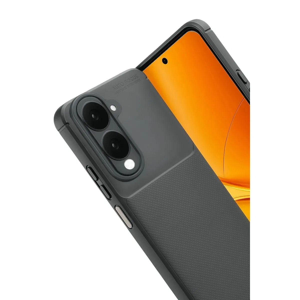 Vivo Y29s Auto Focus Karbon Kapak - Gri görsel 2