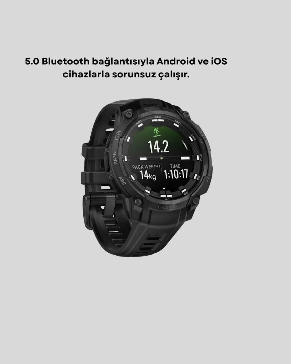 Pro Akıllı Saat – Nabız, Uyku, Adımsayar, Bluetooth 5. 0 görsel 2