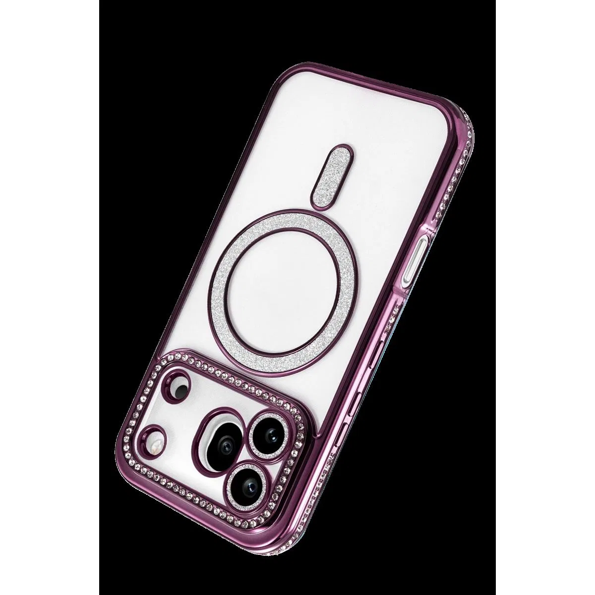 Huawei Honor 600 Pro Joke Simli Magneticsafe Kılıf - Derin Mor görsel 3