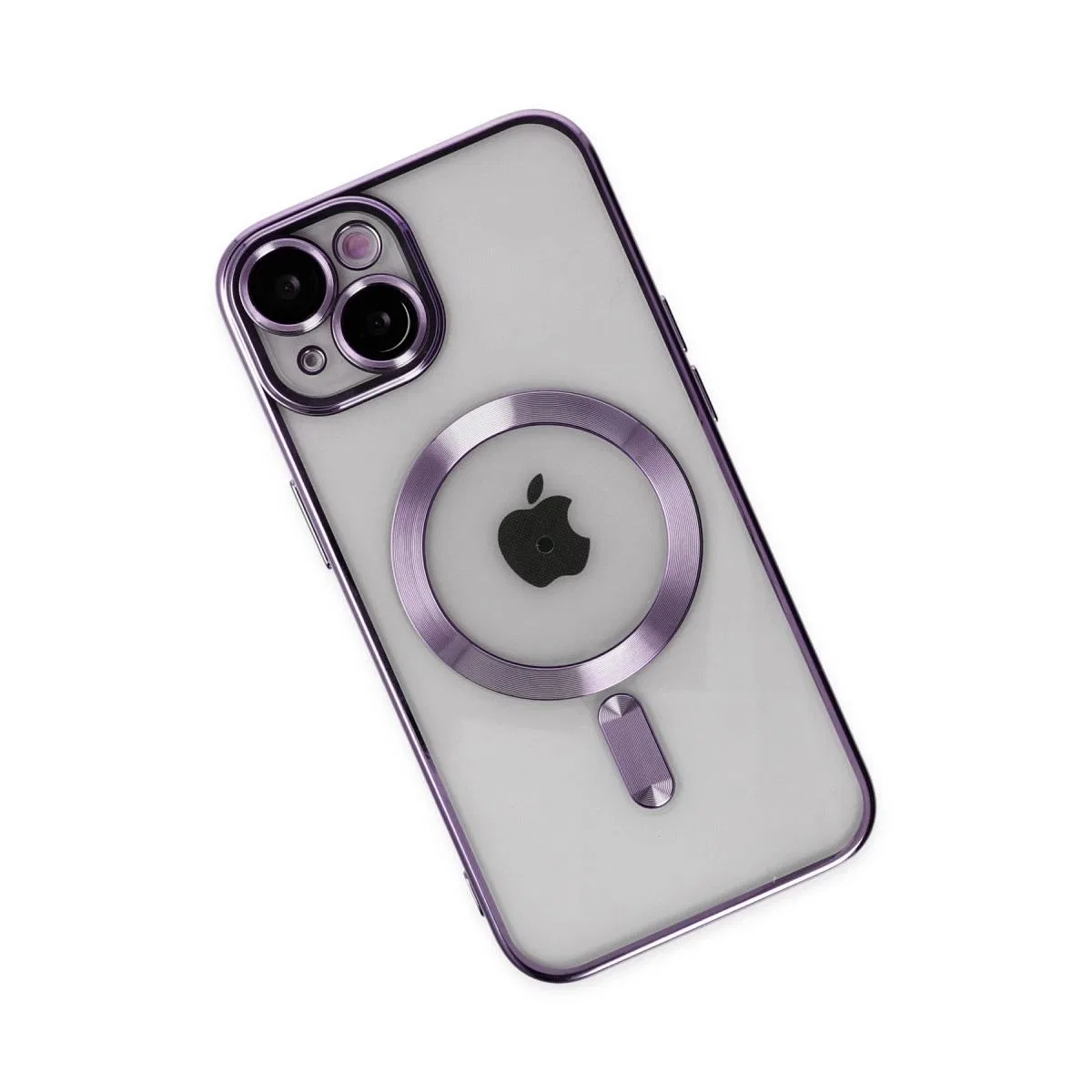 Apple İphone 14 Kılıf Kross Magneticsafe Kapak - Mor görsel 3