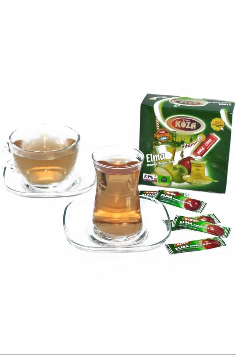 Koza Tek İçimlik Elma Aromalı Toz İçecek 50'li görsel 2