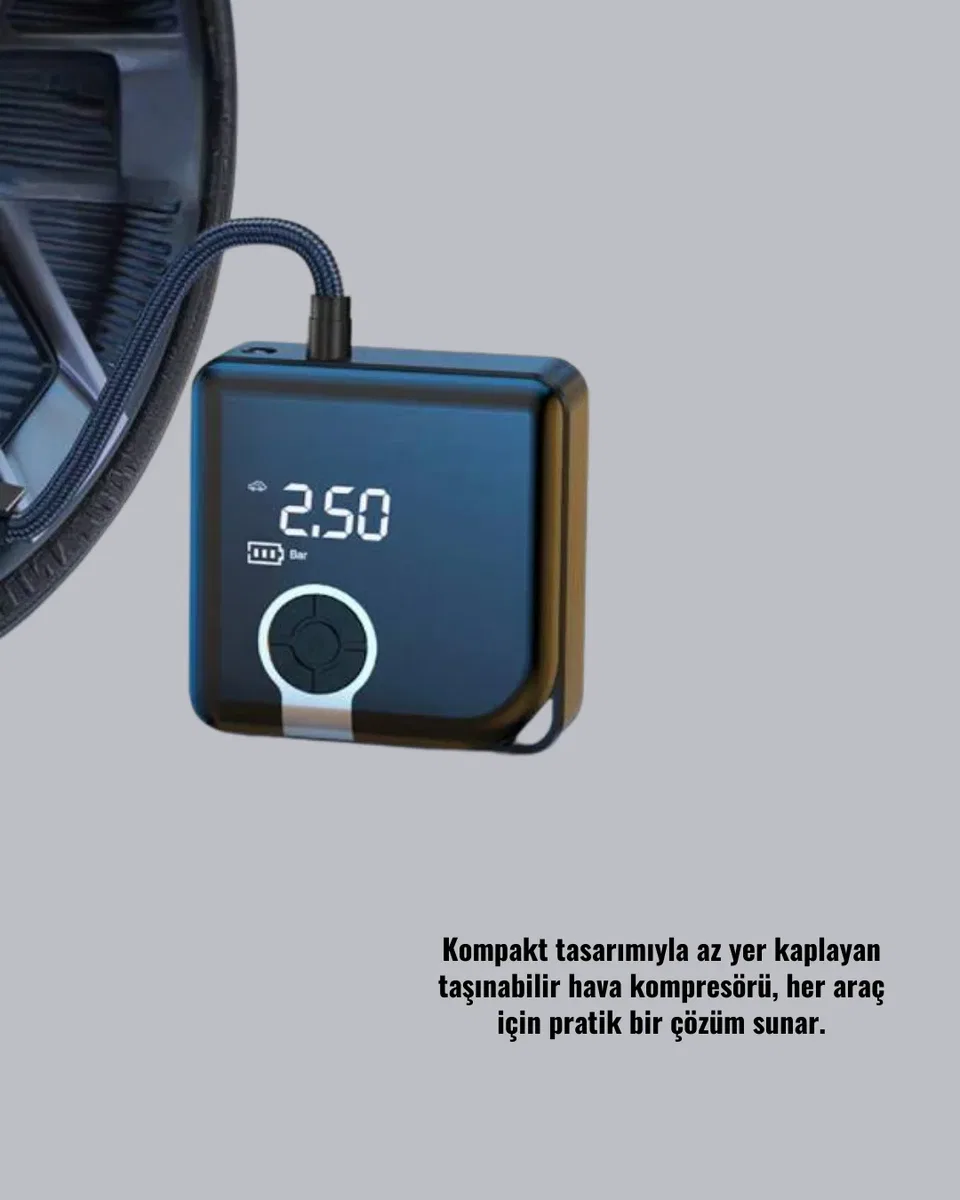 150 PSI Yüksek Basınç Kapasiteli Diyafram Tip KompresörYeni Nesil görsel 3