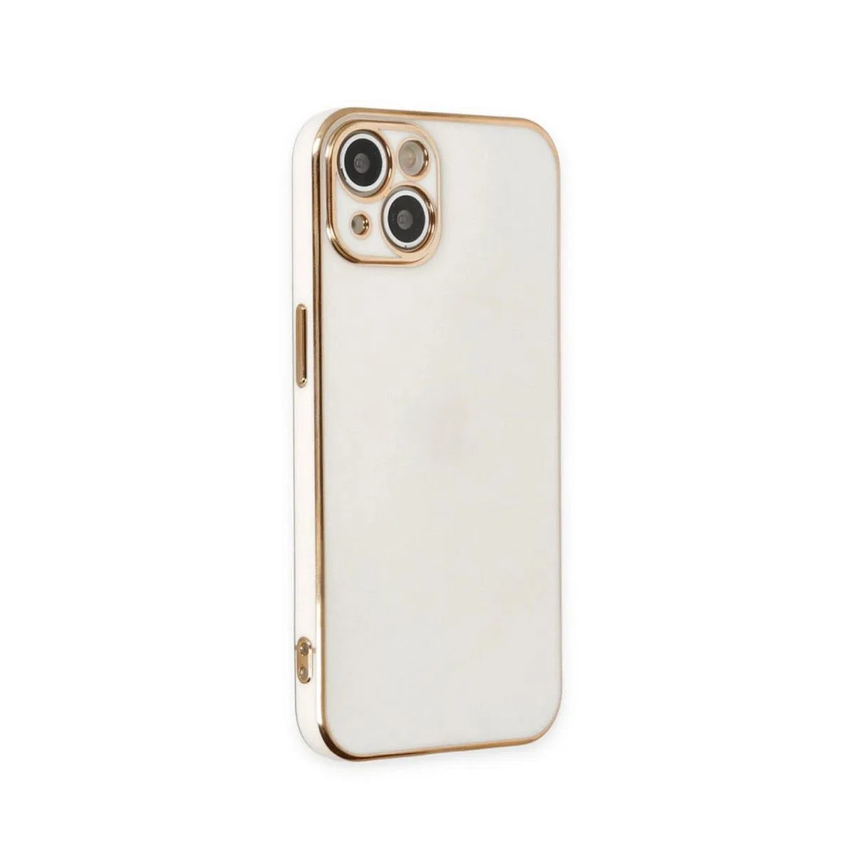 Apple İphone 15 Kılıf Volet Silikon - Beyaz görsel 2