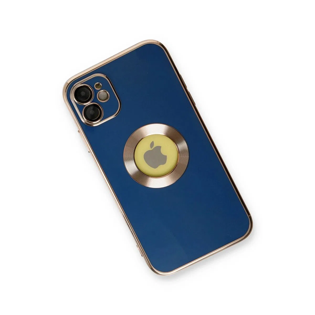 Apple İphone 12 Kılıf Store Silikon - Mavi görsel 2