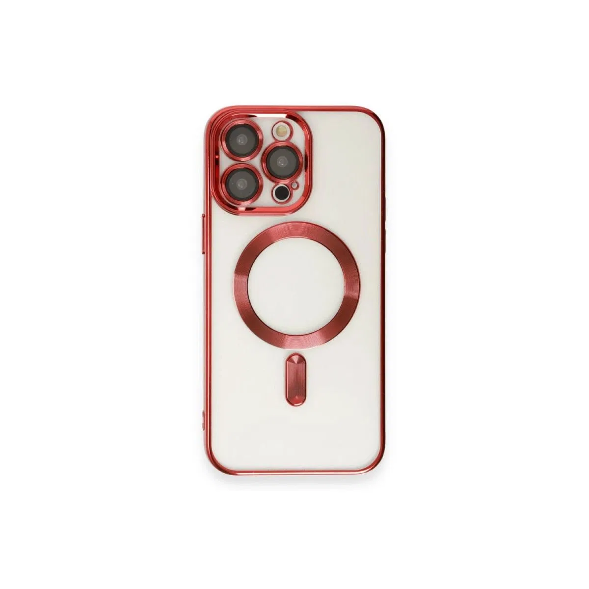 Apple İphone 14 Pro Max Kılıf Kross Magneticsafe Kapak - Kırmızı görsel 2