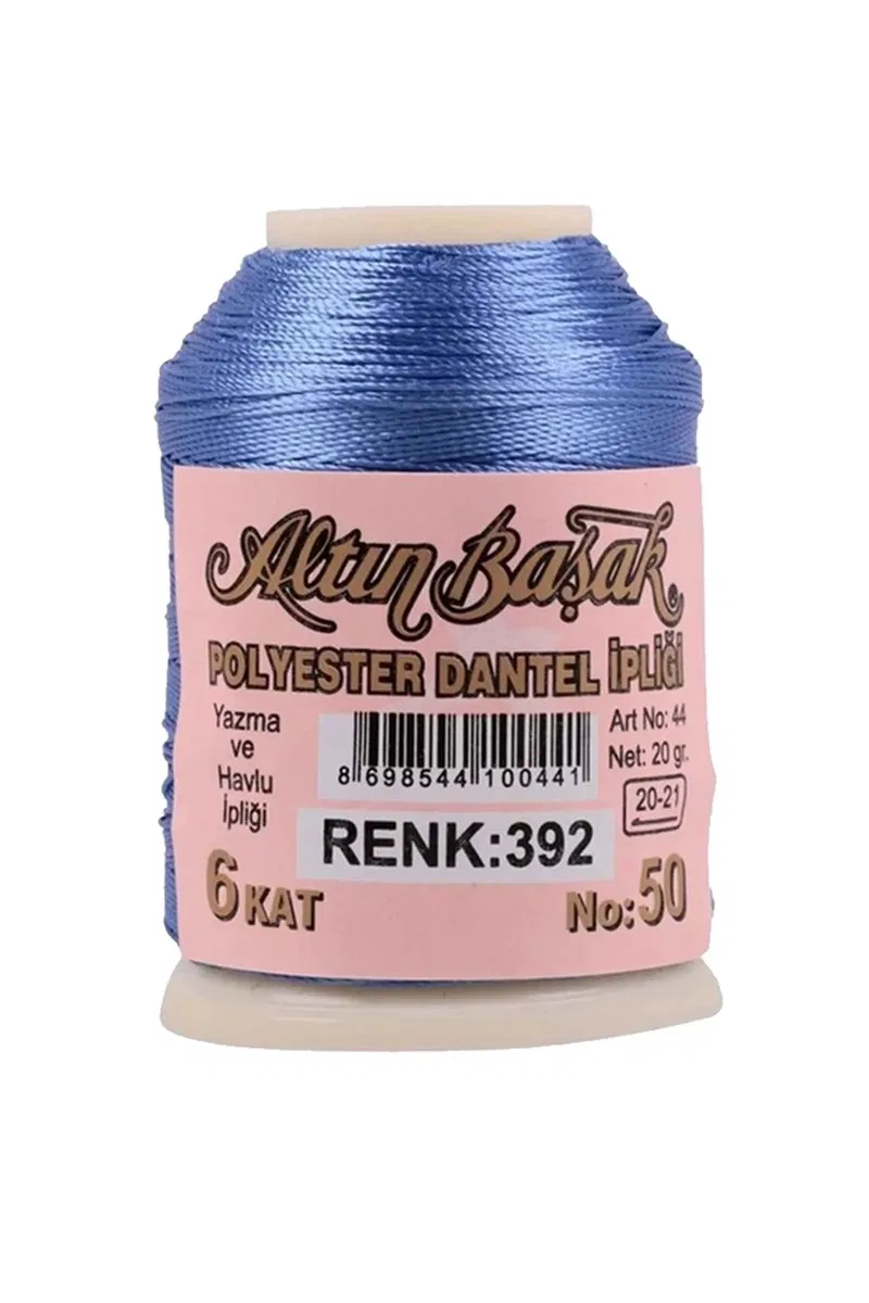 3 Adet Altınbaşak Oya ve Dantel İpi 20 gr - Royaleks - No: 392 görsel 3