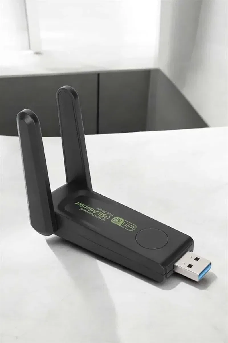 Dual Band Wifi Alıcı Adaptör USB 3. 0 Destekli görsel 5