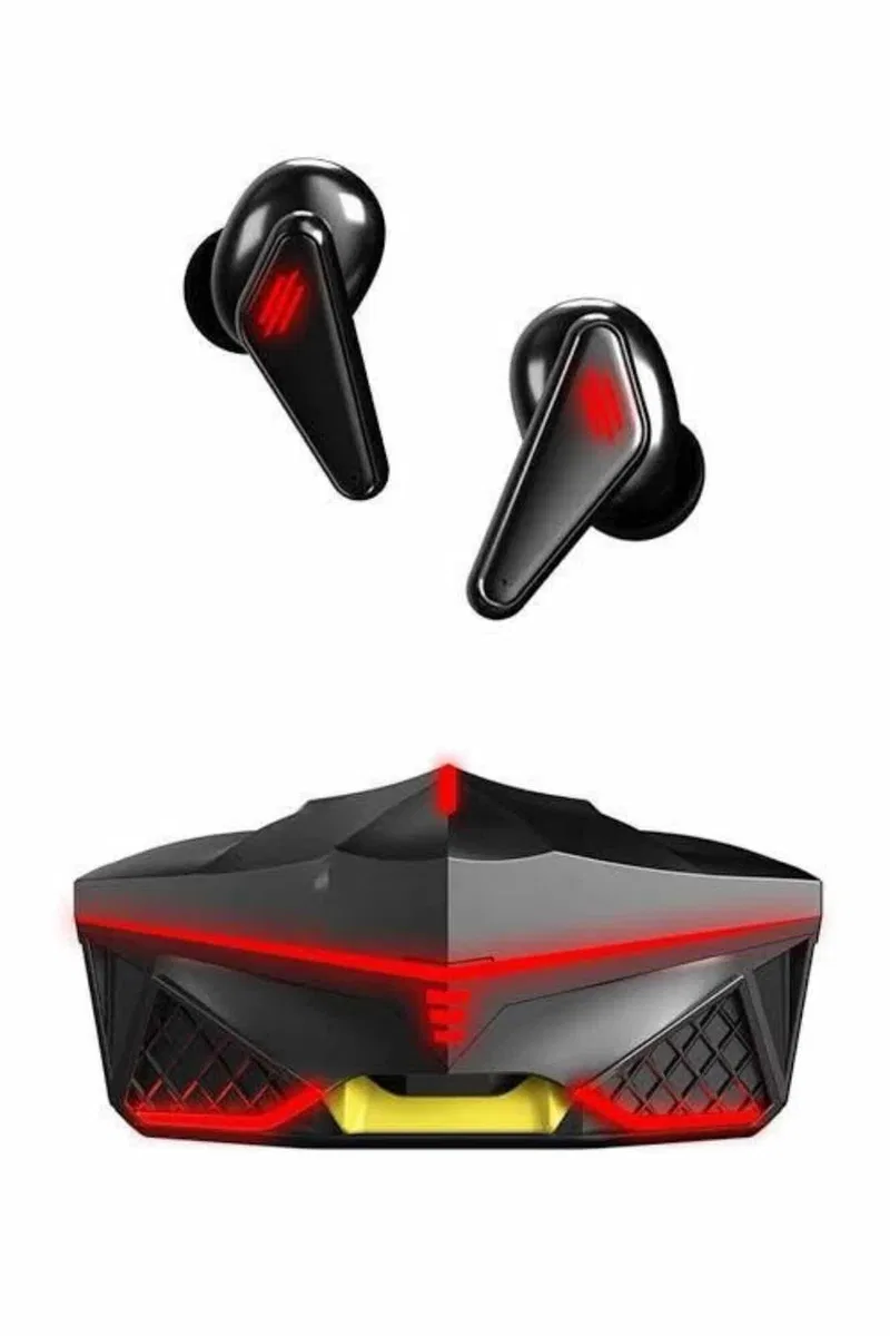 Dokunmatik Kontrol Tws Işıklı Kulakiçi Bluetooth Kulaklık Kablosuz Oyuncu Kulaklığı Yeni Nesil görsel 3