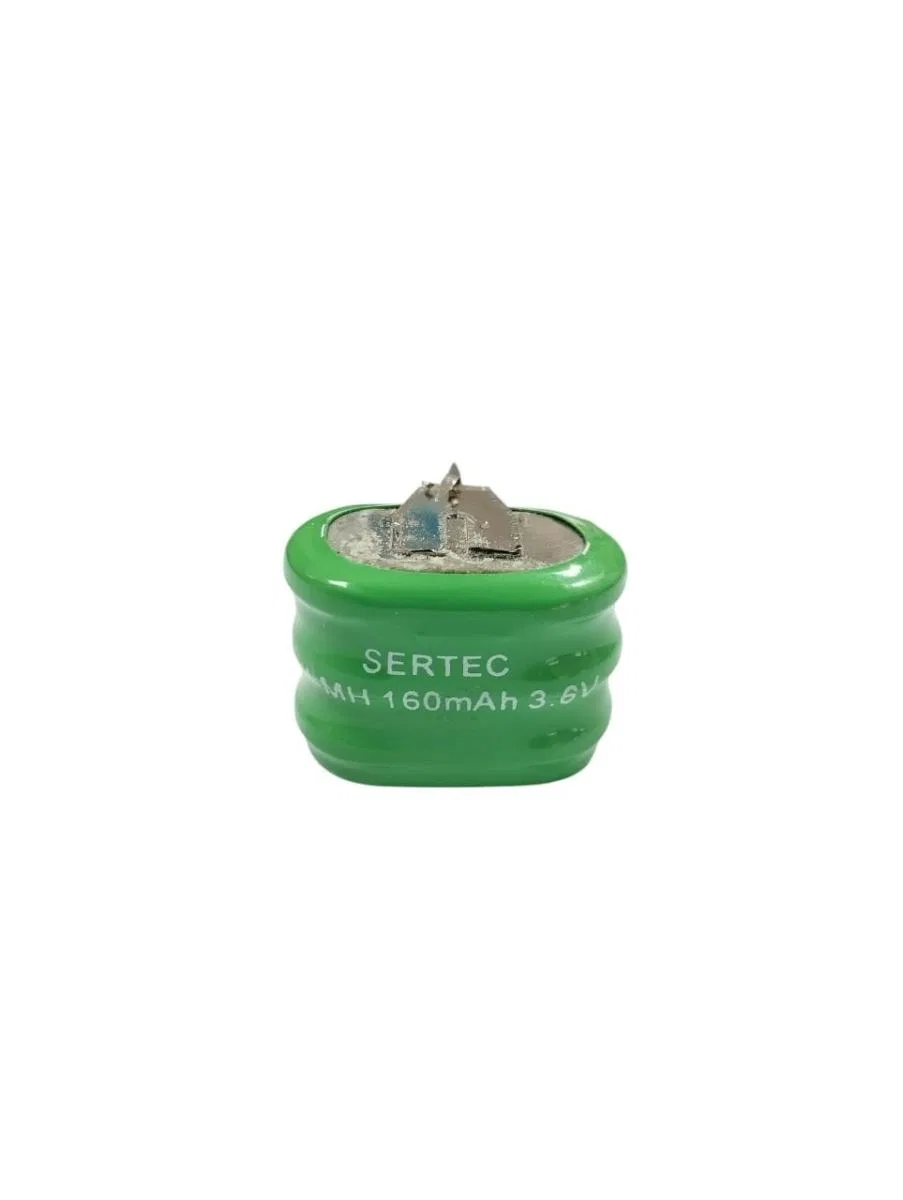 Sertec - 3. 6v 3s1p 160 Mah 2 Pin Nı-mh Buton Pil