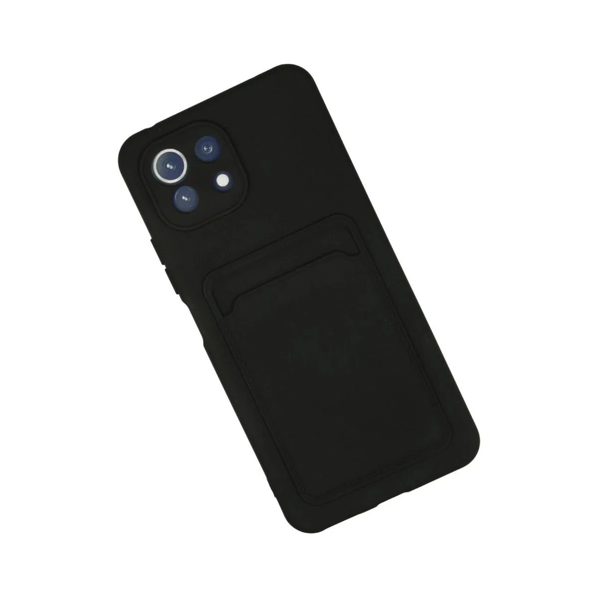 Xiaomi Mi 11 Kılıf Kelvin Kartvizitli Silikon - Siyah görsel 2