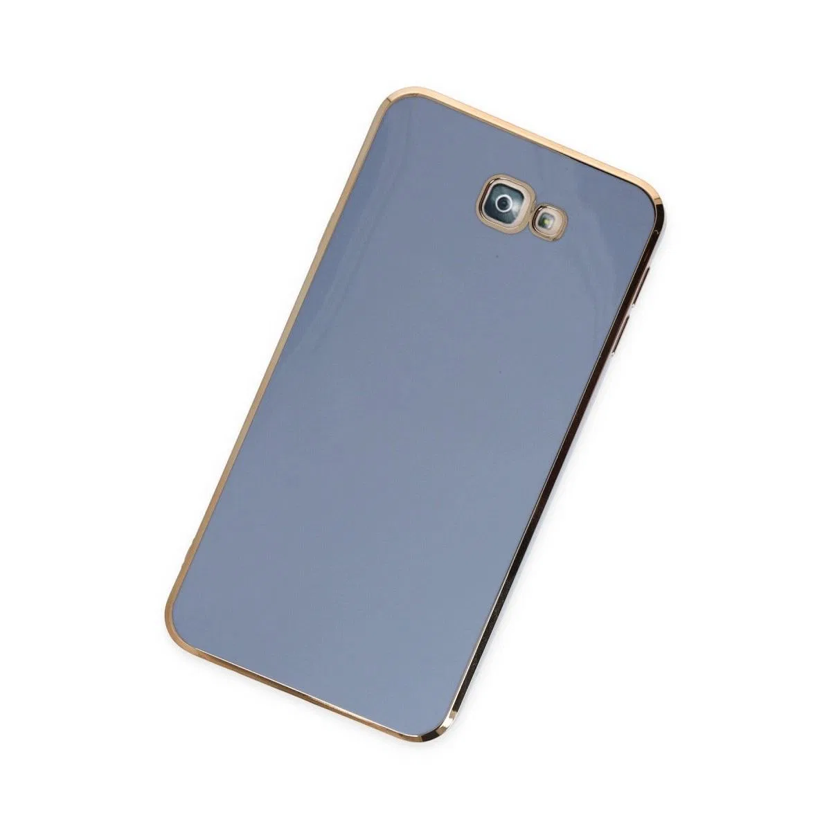 Samsung Galaxy J7 Prime Kılıf Volet Silikon - Mavi görsel 3