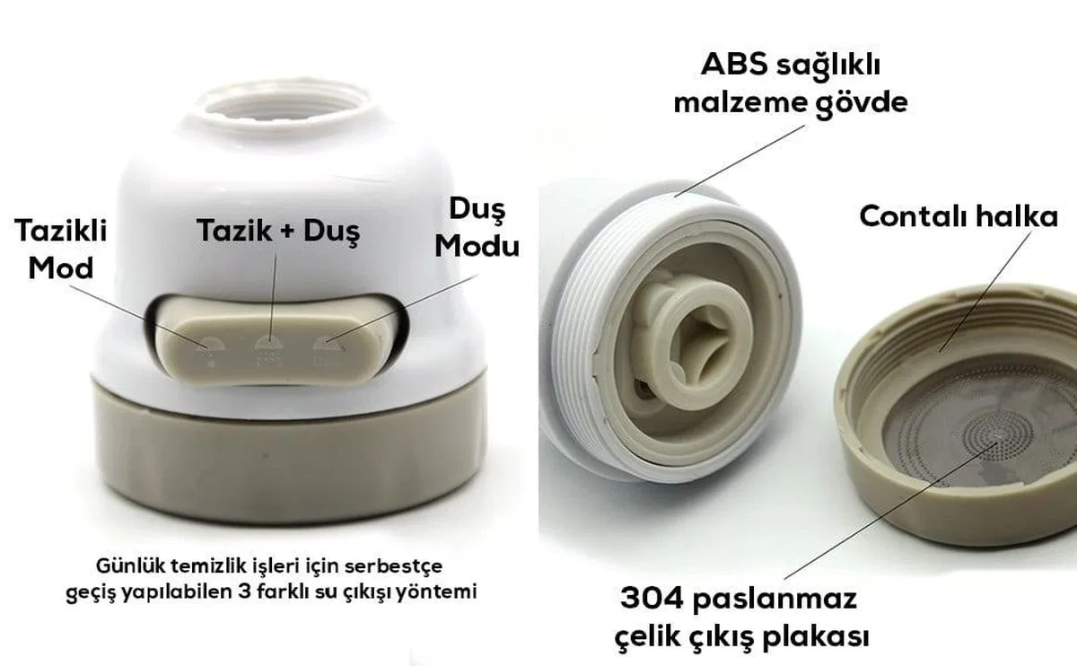Oynar Başlı Musluk Başlığı görsel 2