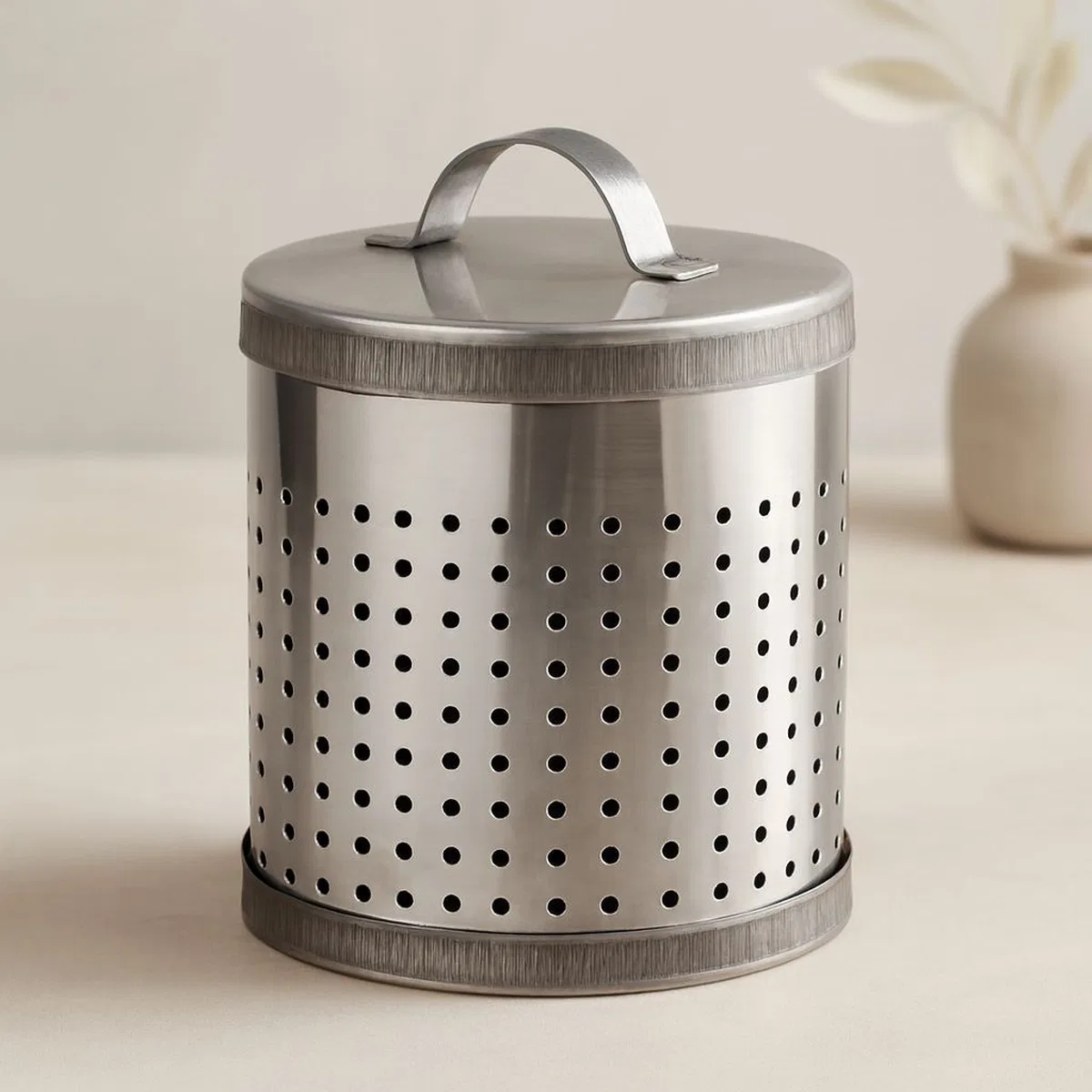 Büyük Metal Demlik İçi Çay Süzgeci