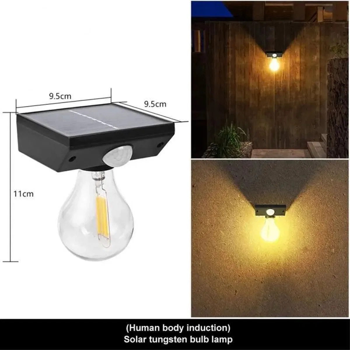 Fithome Yt-819 1 Watt Suya Dayanıklı Hareket Sensörlü Solar Led Lamba görsel 2