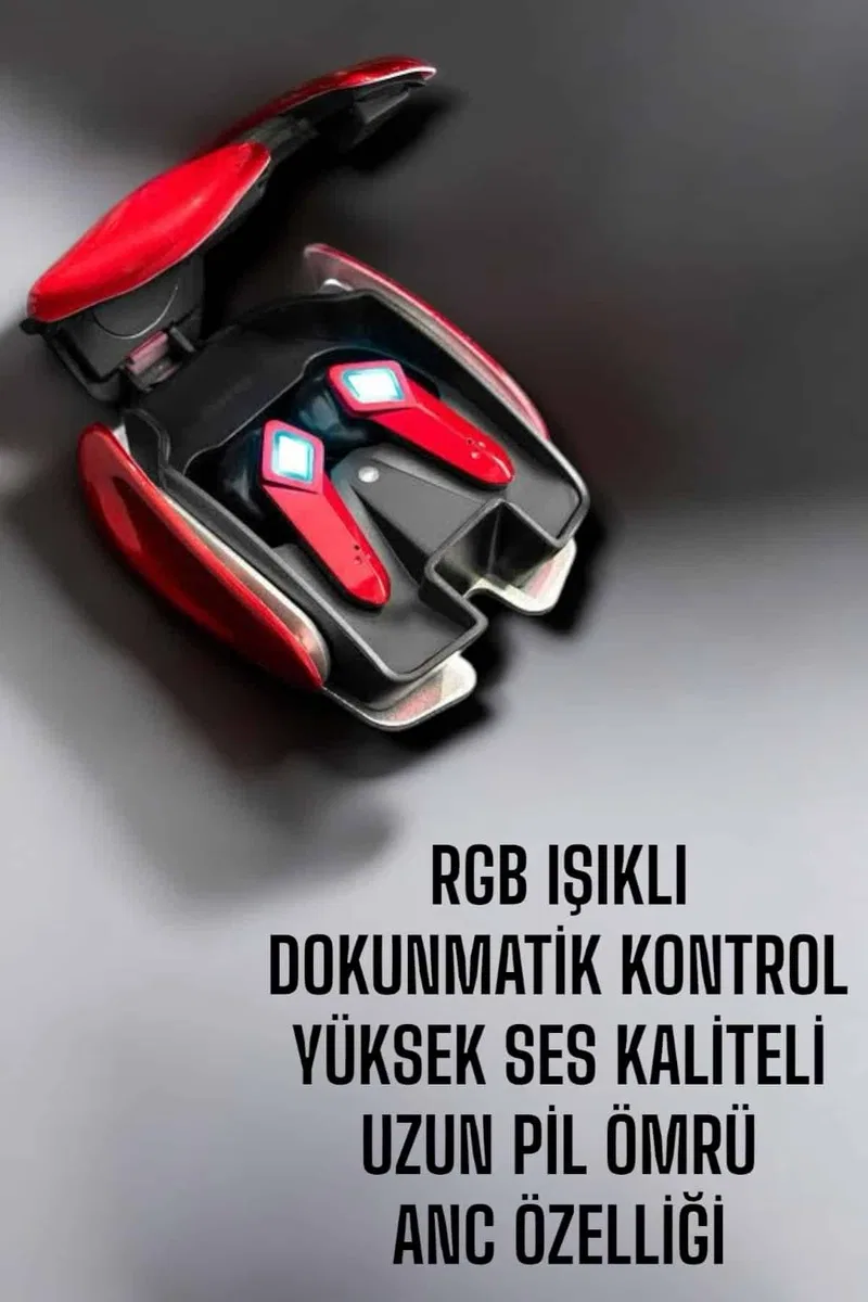 Bluetooth 5. 1 Kablosuz Kulaklık Uzun Pil Ömrü ve Gürültü Engelleme görsel 5