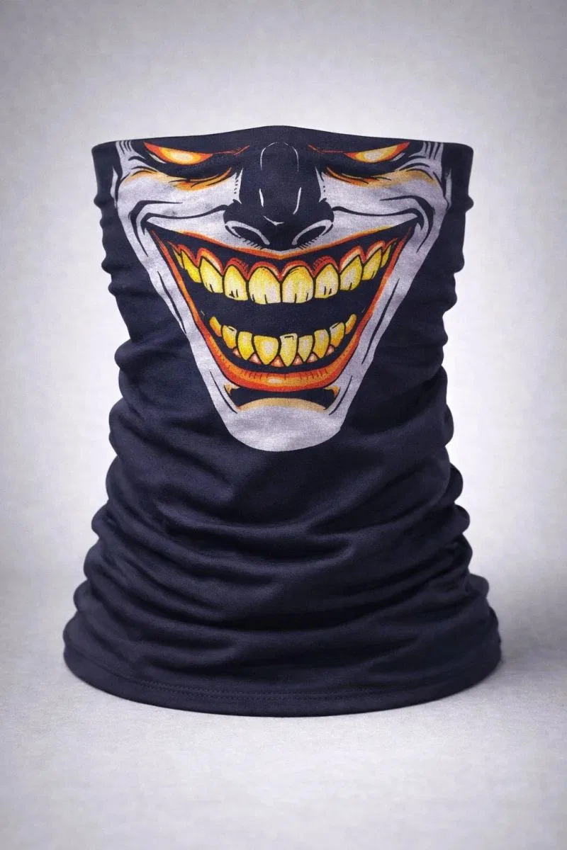 Joker Gülüşlü Baf Maske – Çok Amaçlı Boyunluk Bandana 3 No görsel 2