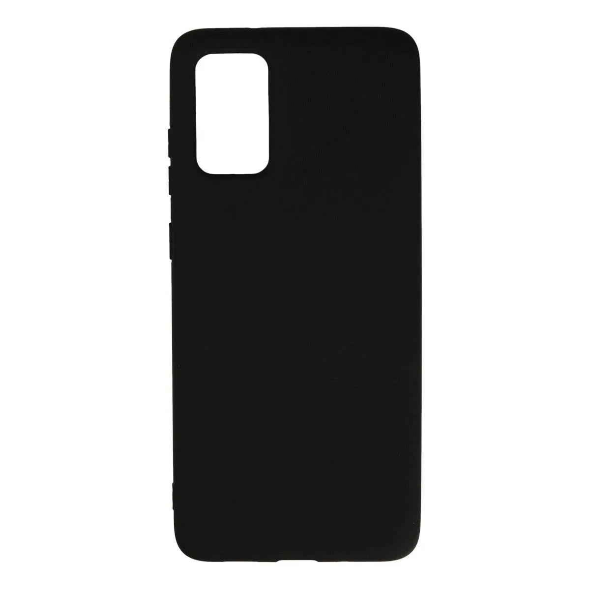 Samsung Galaxy S20 Plus Kılıf Nano İçi Kadife Silikon - Siyah
