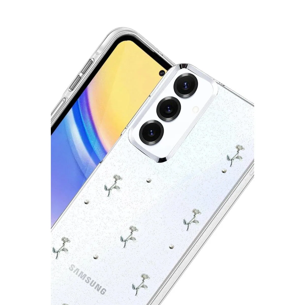 Samsung Galaxy A14 4g Fiyonk Desenli Kapak - Desen 4 görsel 3