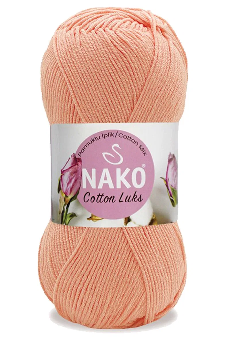 5 Adet Cotton Lüks Yelek Tunik Kazak Bluz Hırka İpi Yünü Somon 97594 görsel 2