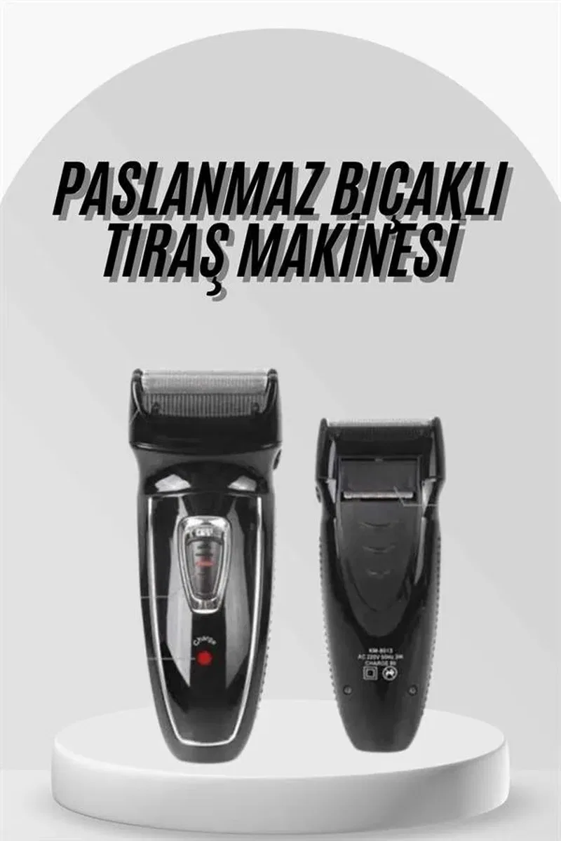 Sakal Kesme Makinesi Yanak Tıraş Makinesi Hassas Ciltlere Özel Profesyonel görsel 2