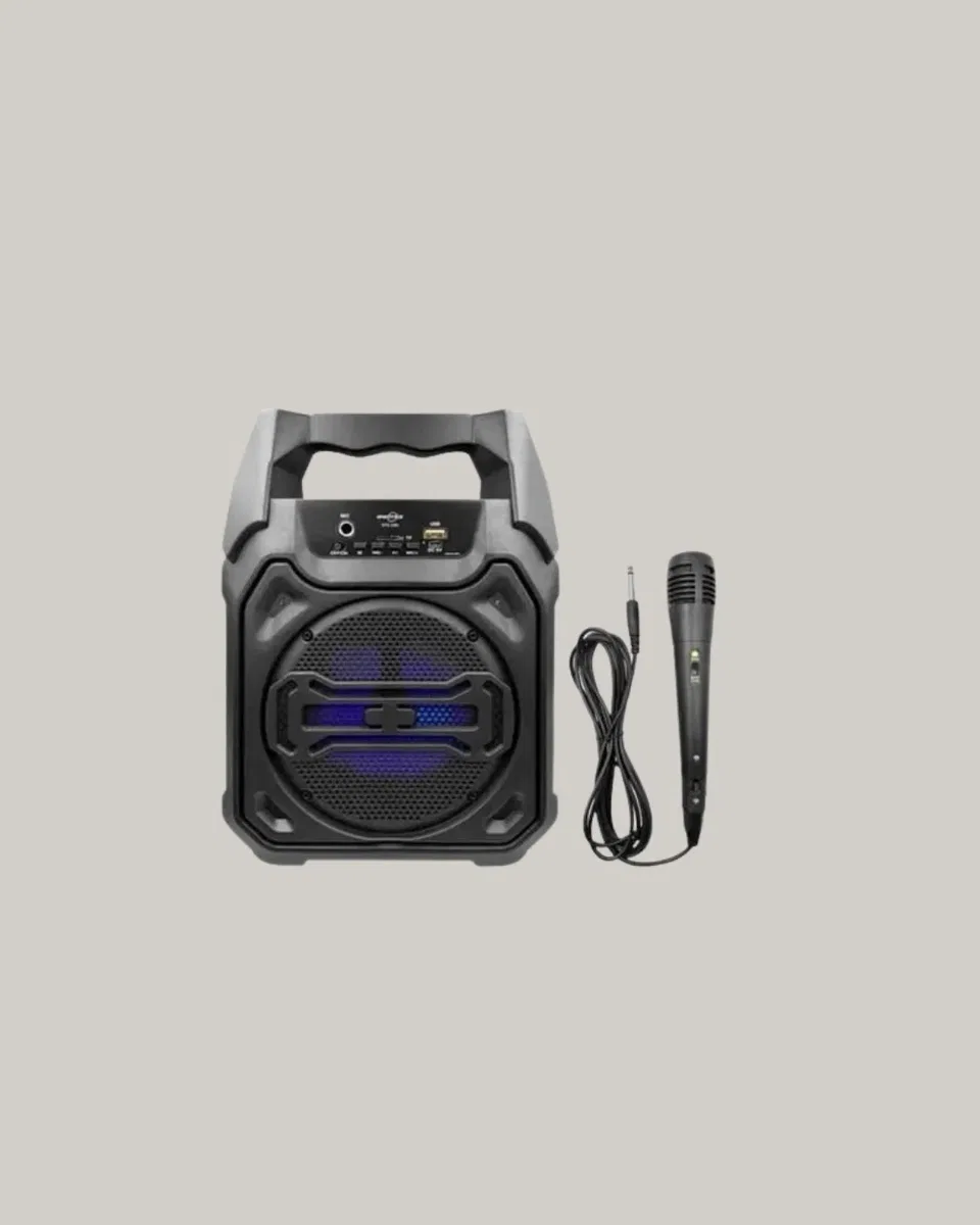 15W Güçlü Ses Çıkışlı Bluetooth Hoparlör FM Radyo ve Mikrofon Destekli görsel 5