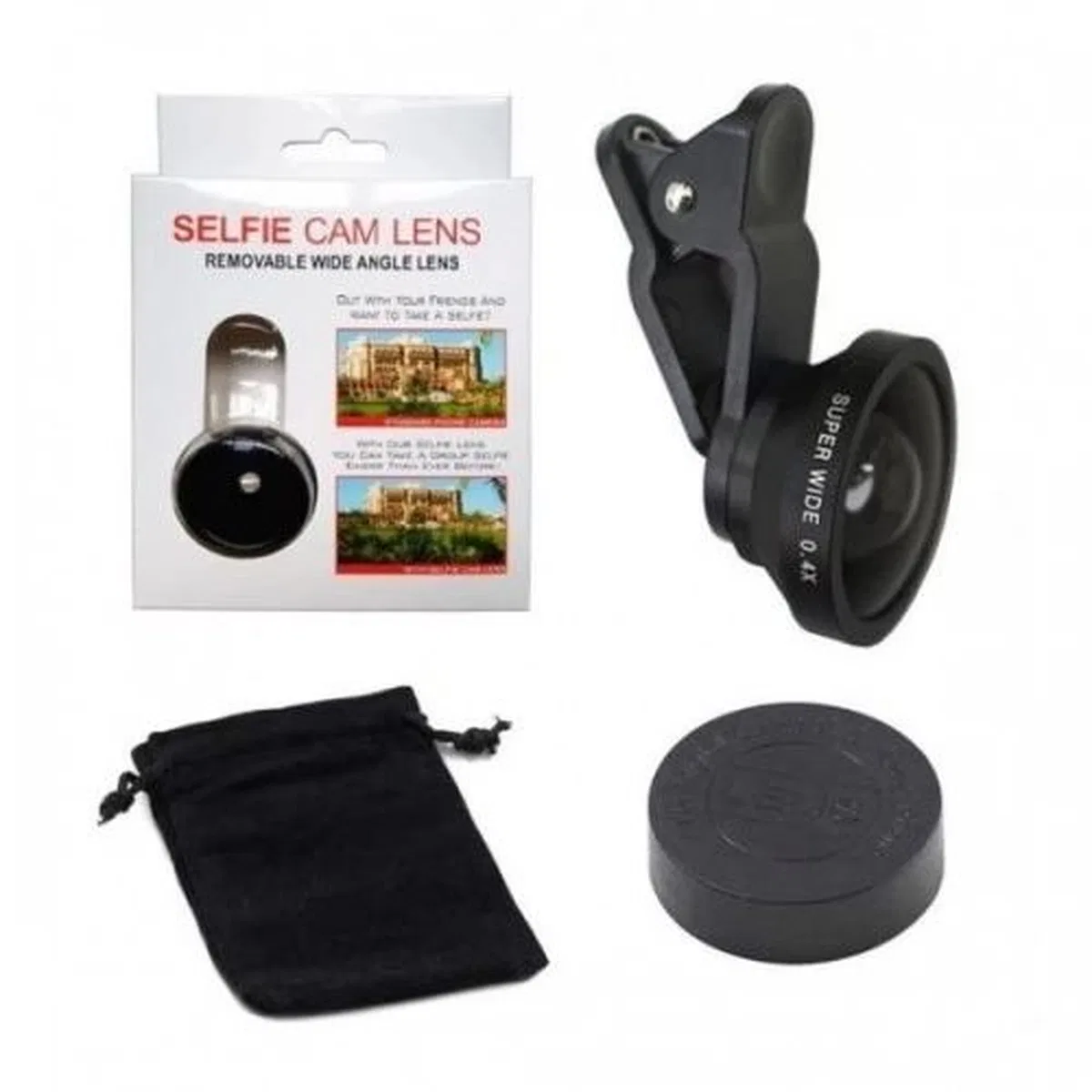Süper Geniş Açı Özçekim Kamera Lens Iphone 5/5 S/6/6 Artı Samsung Galaxy Not 3, 5 görsel 3