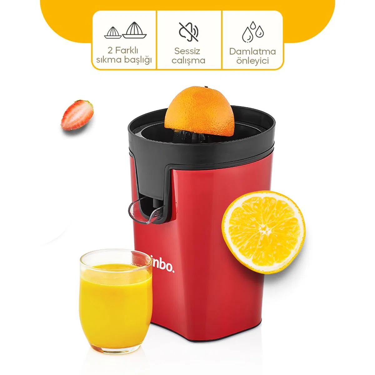 Meyve Sıkacağı 2 Başlıklı 30W görsel 2