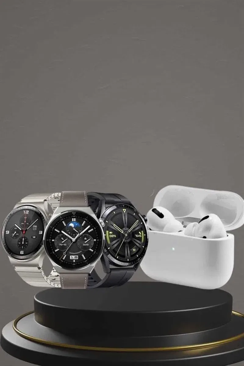 Aynalı Bluetooth Kulaklık Yeni Nesil Akıllı Saat Titreşimli Nabız Ölçer Spor Modları görsel 5