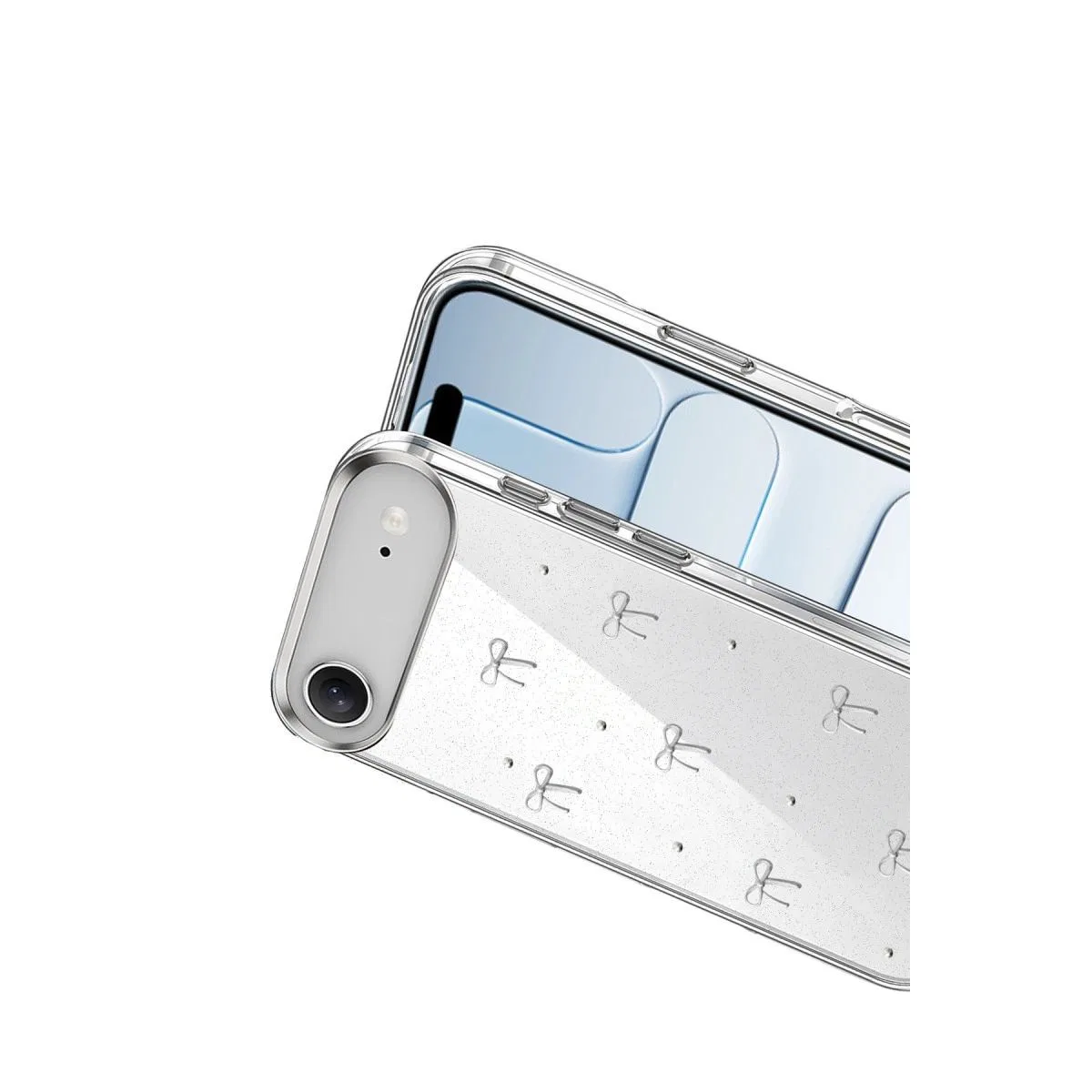 Apple İphone 17 Air Fiyonk Desenli Kapak - Desen 5 görsel 3