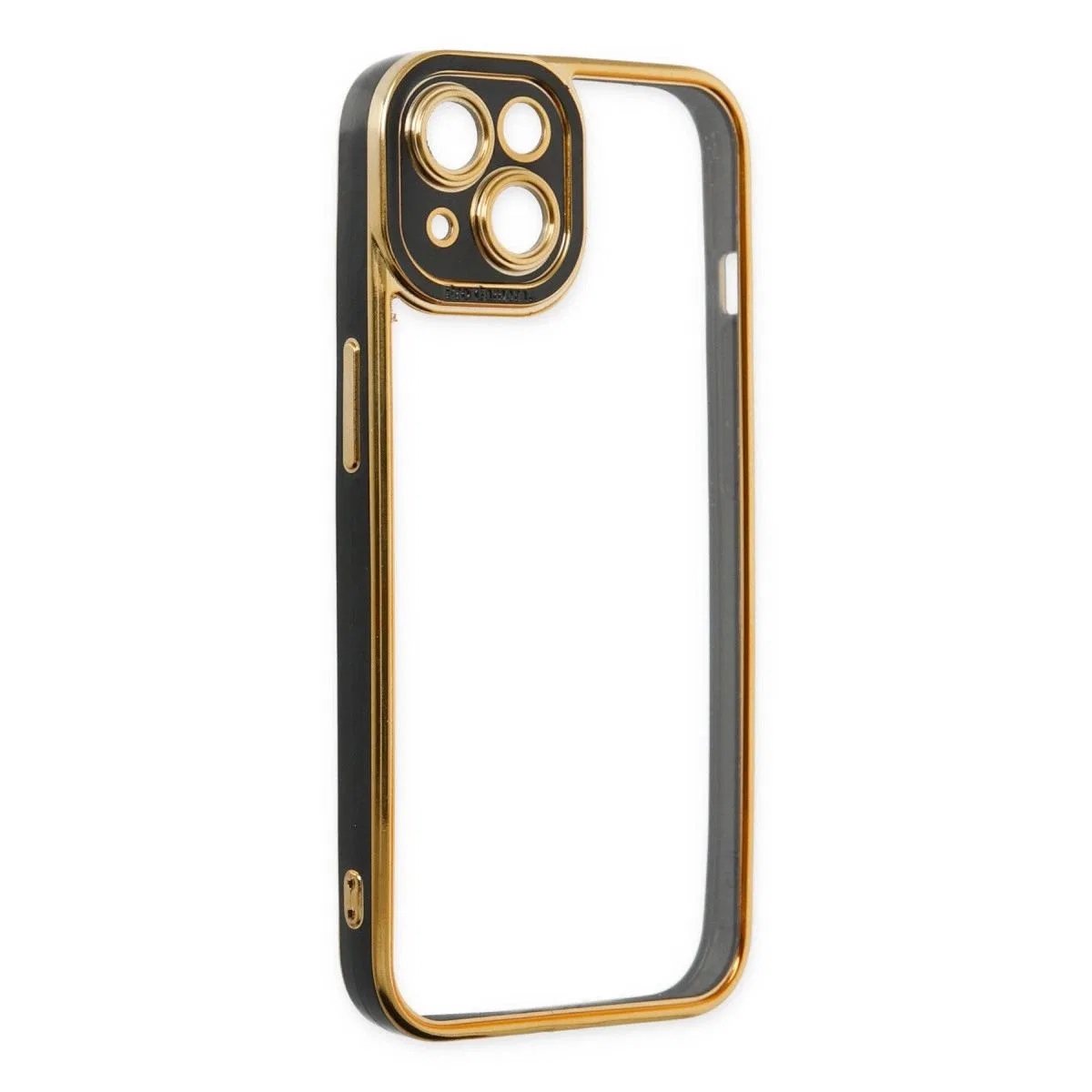 Apple İphone 14 Plus Kılıf Liva Lens Silikon - Siyah görsel 4