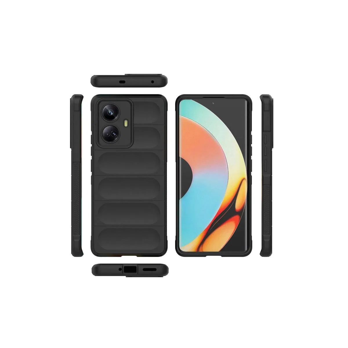 Realme 10 Pro 5g Kılıf Optimum Silikon - Mor görsel 3