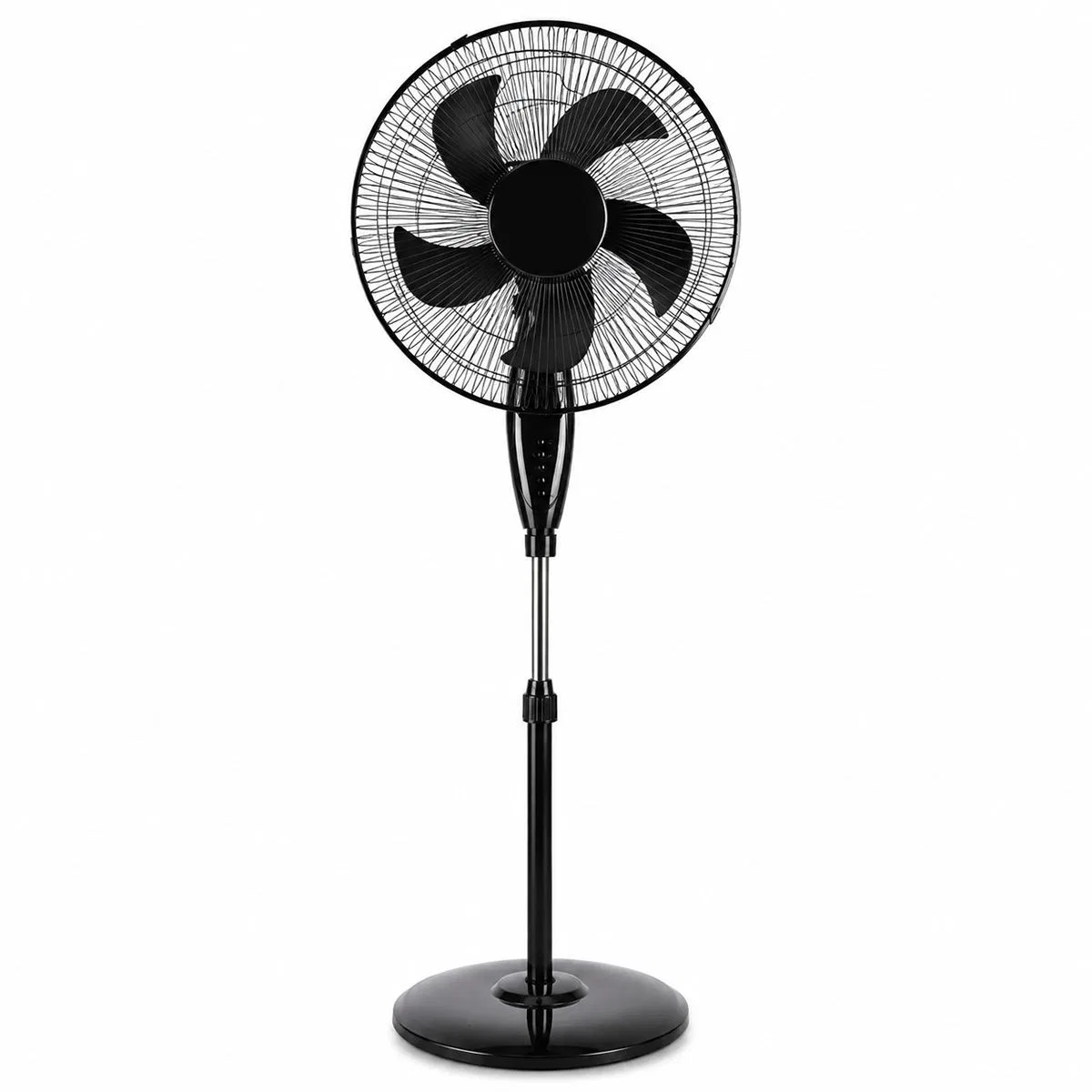 16 inç Ev Tipi Ayaklı Vantilatör 45W 5 Kanat 3 Kademe görsel 2