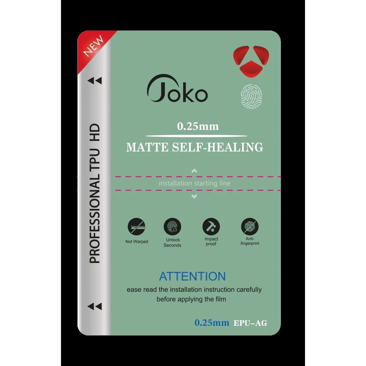 Joko Tpu 0. 25mm Hd Makine Auto Repair Mat Ekran Koruyucu