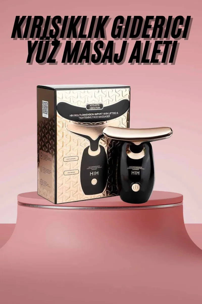 Yüz Ve Boyun Kırşıklık Giderici Ems Güzellik Cihazı Gıdık, Sarkma, Kırışıklık Yüz Masaj Aleti