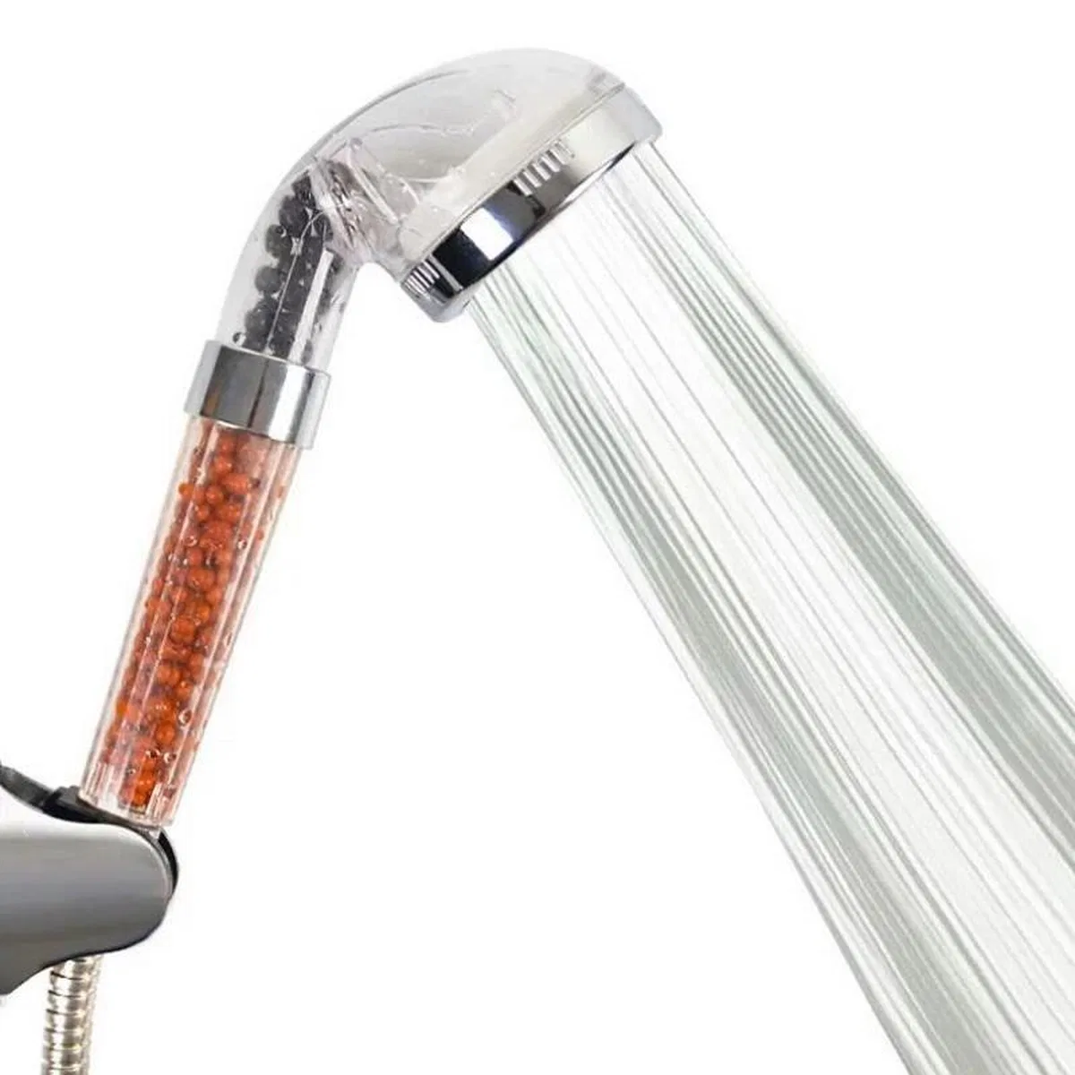 Su Arıtmalı Duş Başlığı Tasarruflu Boncuklu Banyo Duş Başlığı görsel 3