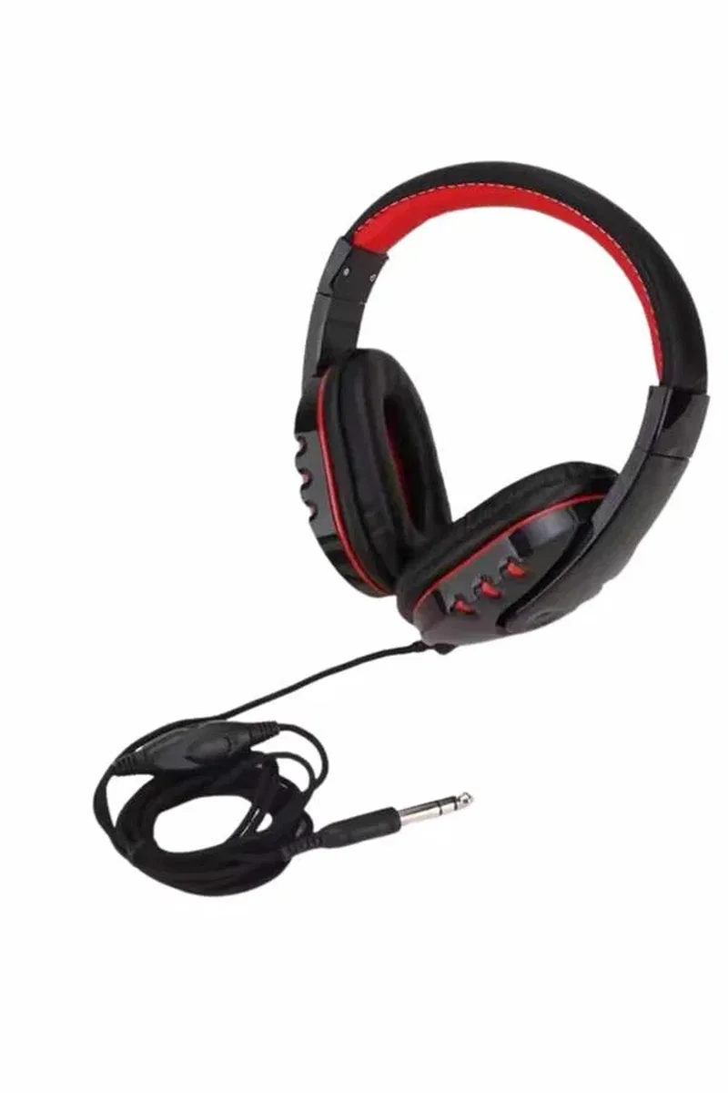 Oyuncu Kulaklığı Kulak Üstü Kablolu Stereo Mikrofonlu Yumuşak Kulak Yastığı görsel 3