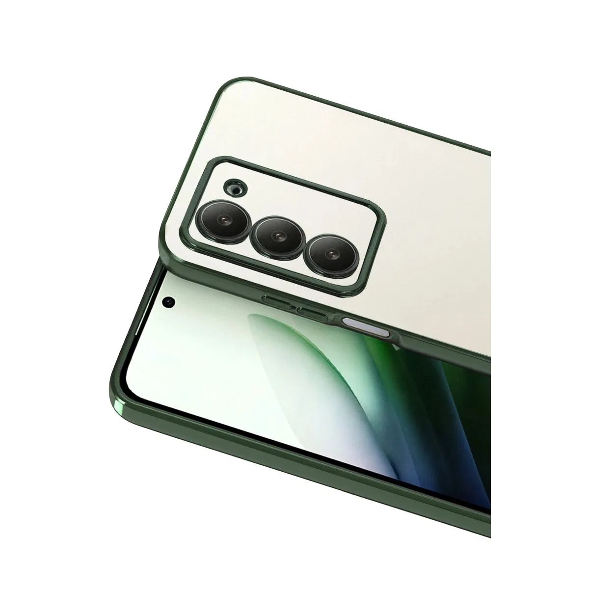 Xiaomi Redmi 15 4g Razer Lensli Silikon - Yeşil görsel 2