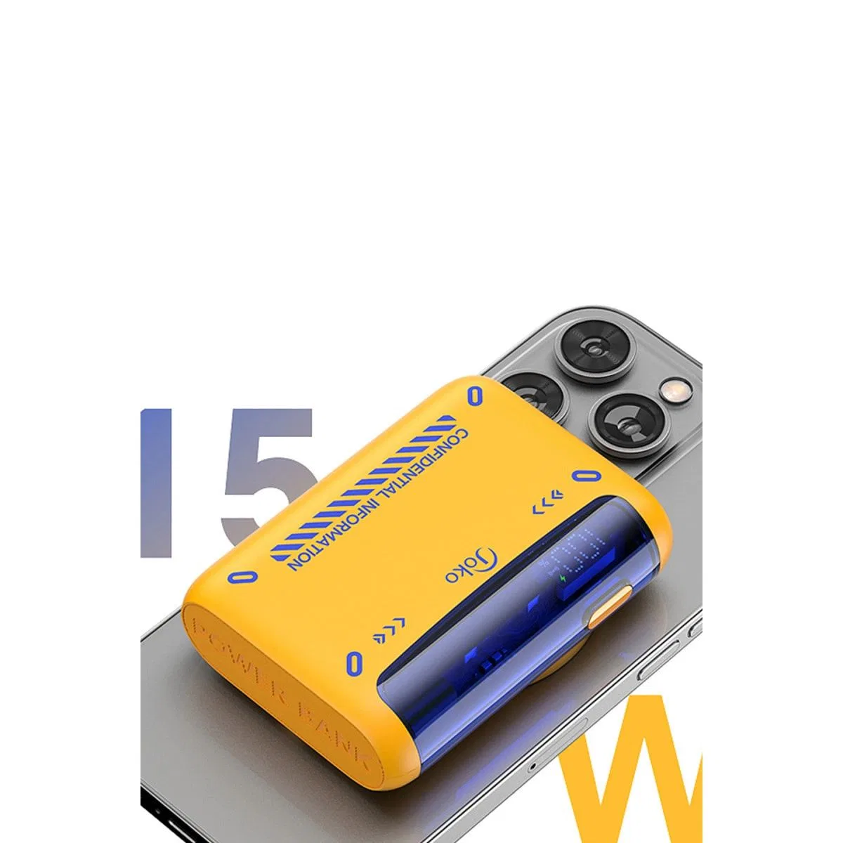 Joko J31 10. 000 Mah 20w Pd Magsafe Powerbank - Turuncu görsel 3
