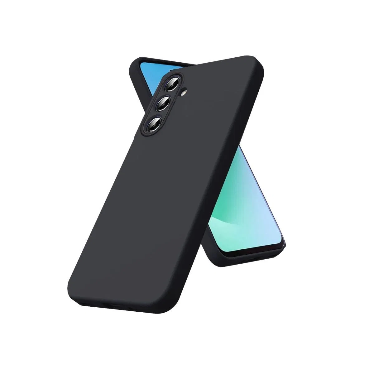 Samsung Galaxy S26 Nano İçi Kadife Silikon - Siyah