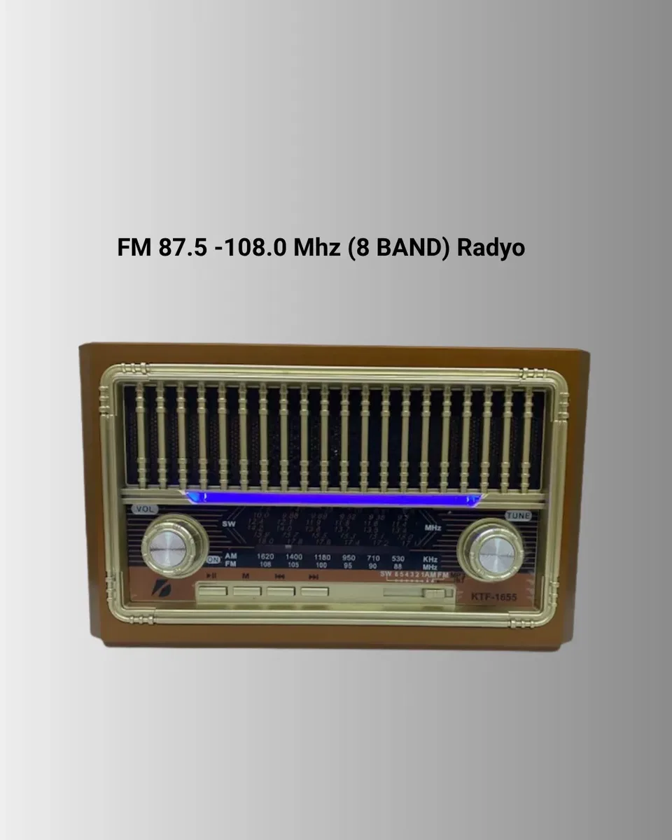 Radyo Destekli Hoparlör görsel 3