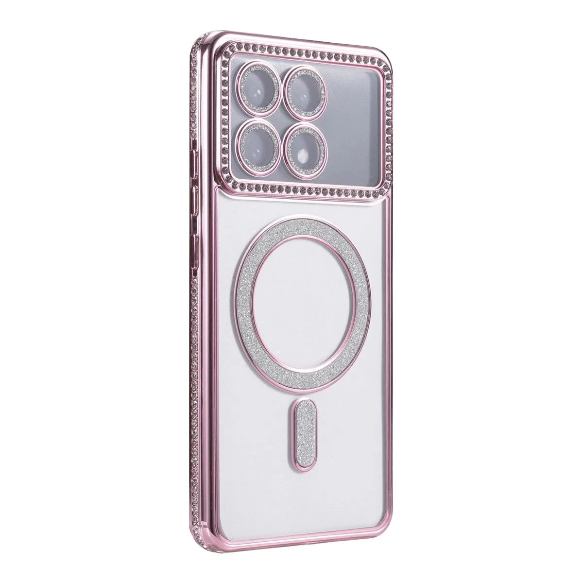 Xiaomi Poco X6 Pro Joke Simli Magneticsafe Kılıf - Pembe görsel 3