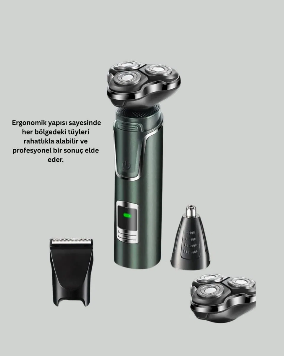 Başlıklı Şarjlı Tıraş Ve Bakım Cihazı görsel 4