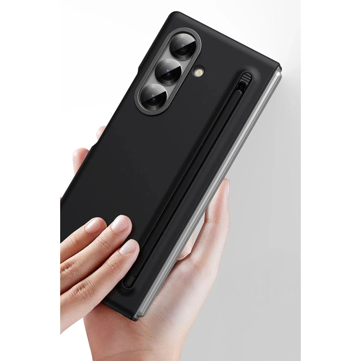 Joko Samsung Galaxy Z Fold 6 Hole Fold Kapak - Siyah görsel 4