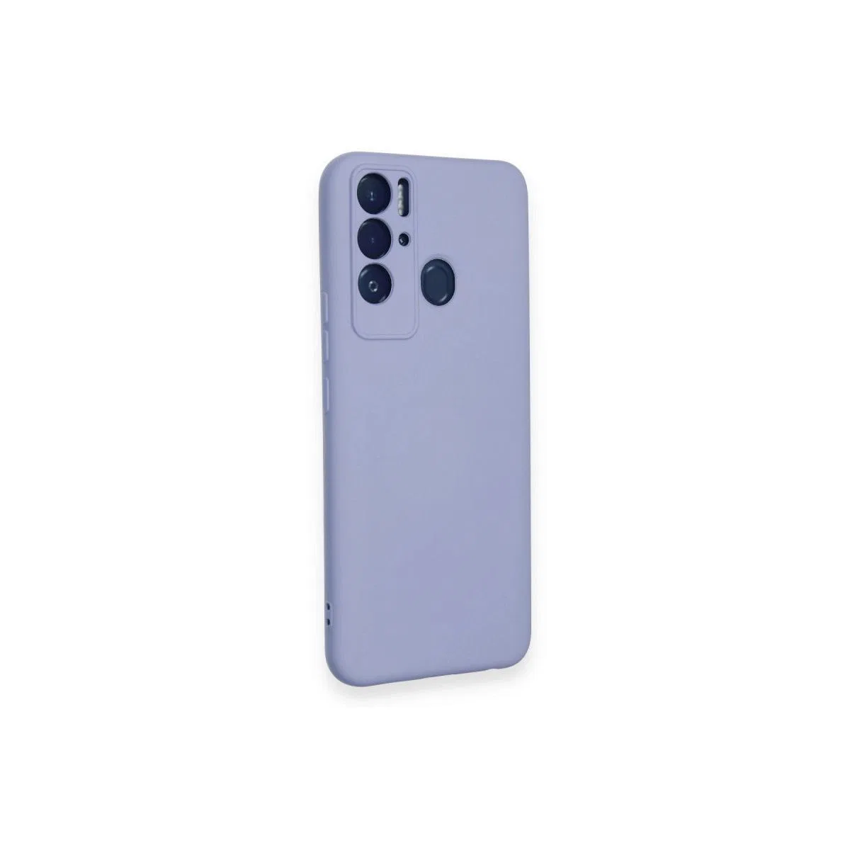 Tecno Pova Neo Kılıf Nano İçi Kadife Silikon - Lila görsel 2