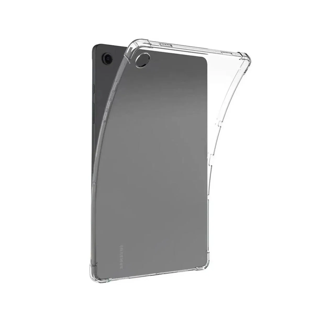 Samsung Galaxy Tab A11 Anti Shock Tablet Silikon - Şeffaf görsel 2